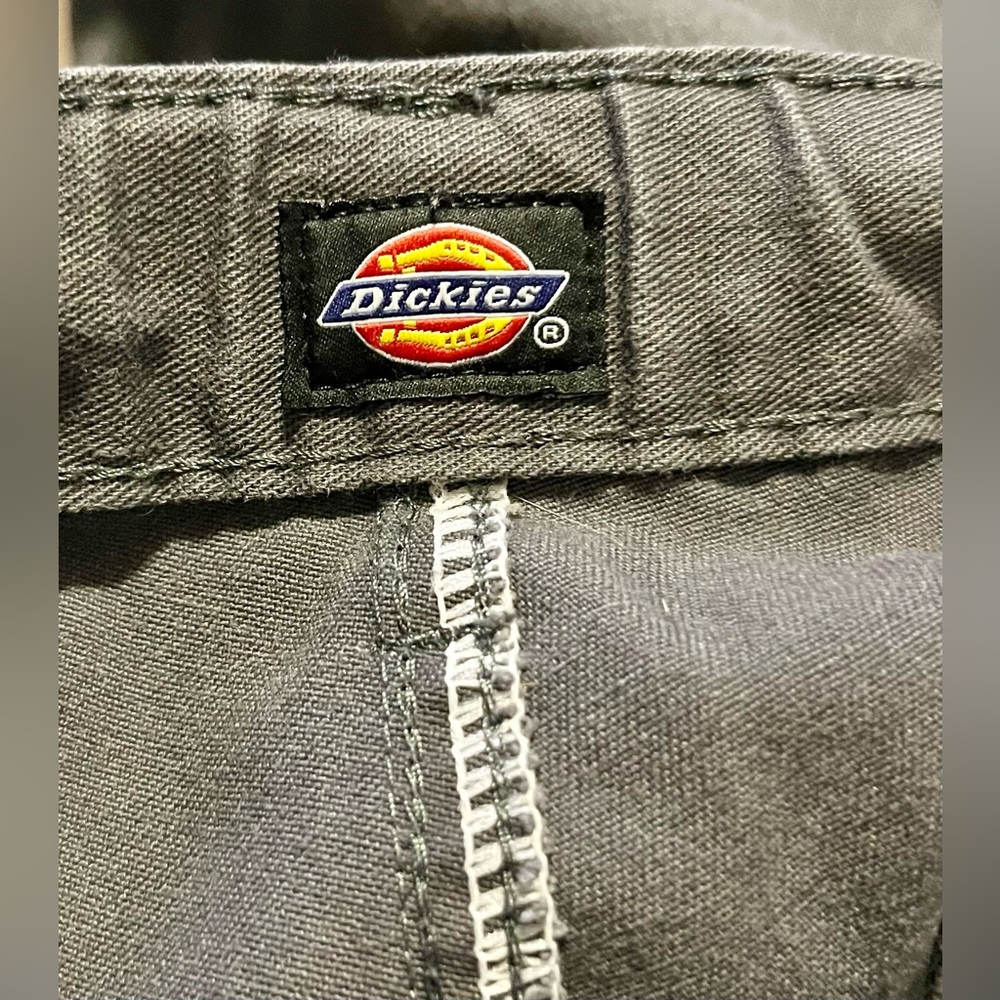 Dickies Youth Gray Chino Shorts Size 20 - Picture 4 of 6